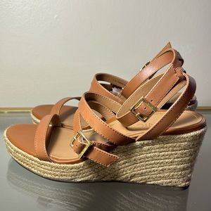 Vionic Sabina Women's Adjustable Strap Wedge Sandal